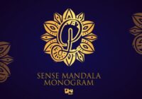 Sense Mandala Monogram Font - Featured Image