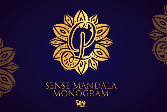 Sense Mandala Monogram Font - Featured Image
