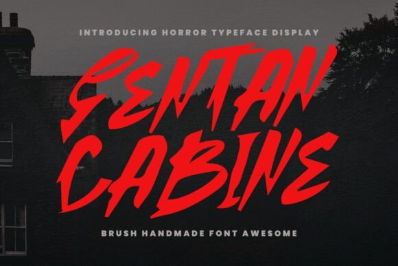 Sentan Cabine Font - Featured Image
