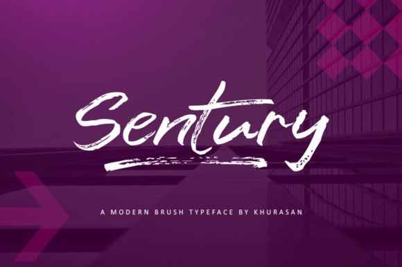 Sentury Font - Featured Image