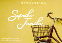 Sepeda Janda Font - Featured Image