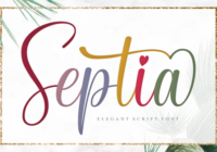 Septia Font - Featured Image