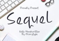 Sequel Font - Featured Image