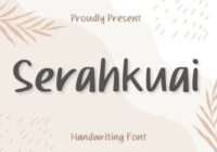 Serahkuai Font - Featured Image