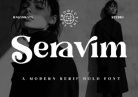 Seravim Regular Font - Featured Image