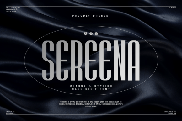 Sereena Font - Featured Image