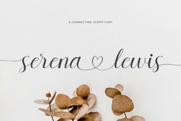 Serena & Lewis Font - Featured Image