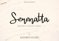 Serenatta Font - Featured Image