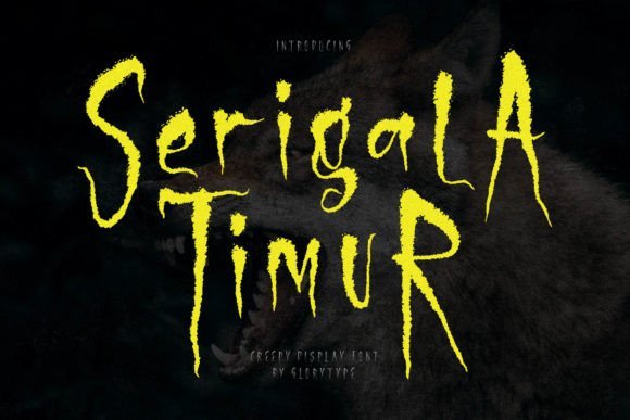 Serigala Timur Font - Featured Image