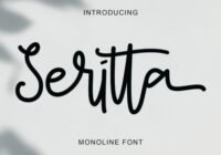 Seritta Font - Featured Image