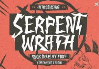 Serpent Wrath Font - Featured Image
