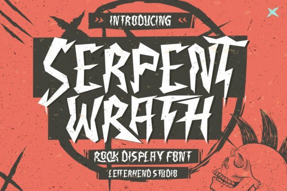 Serpent Wrath Font - Featured Image