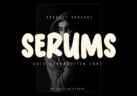 Serums Font - Featured Image