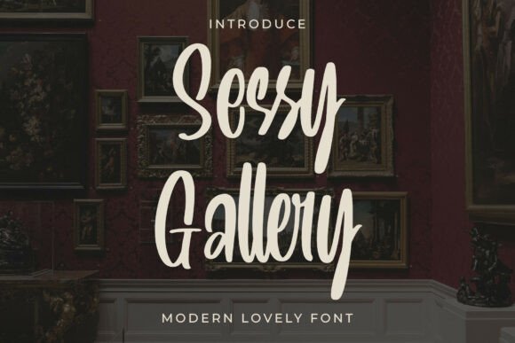 Sessy Gallery Font - Featured Image