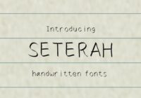 Seterah Font - Featured Image