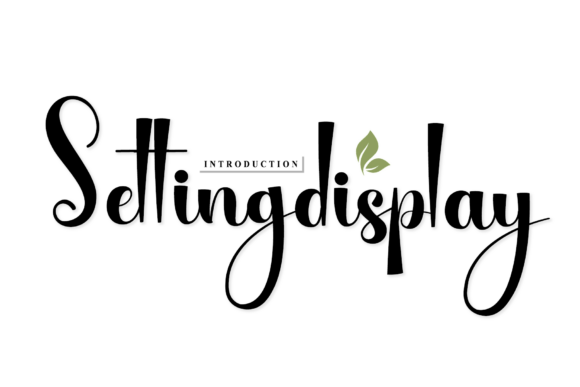 Setting Display Font - Featured Image