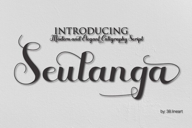 Seulanga Font - Featured Image
