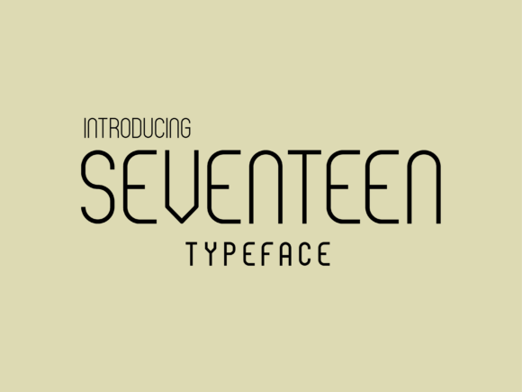 Seventeen Font - Featured Image