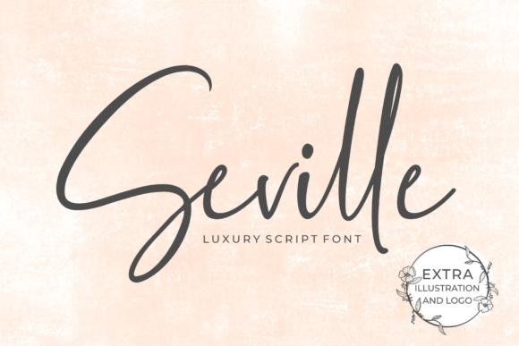 Seville Script Font - Featured Image