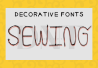 Sewing Font - Featured Image