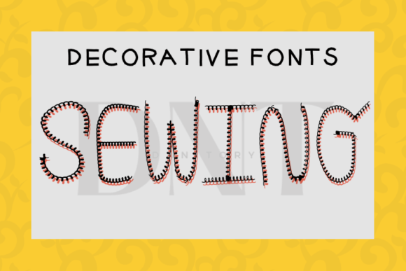 Sewing Font - Featured Image