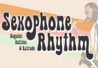 Sexophone Rhythm Font - Featured Image