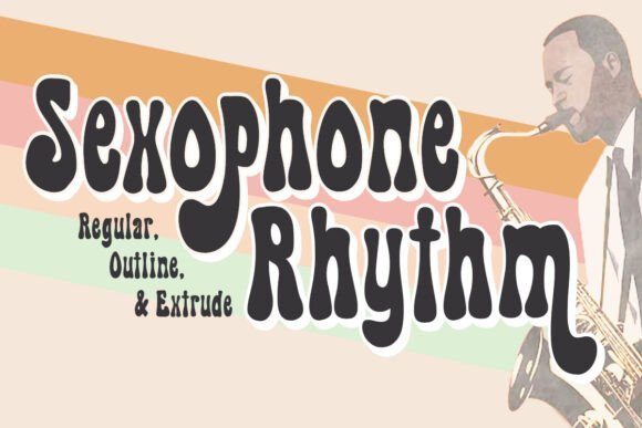 Sexophone Rhythm Font - Featured Image