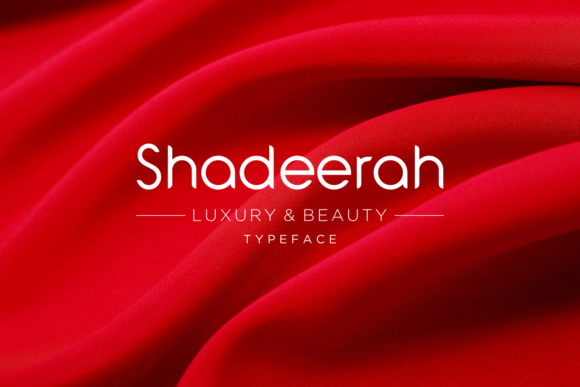 Shadeerah Font - Featured Image