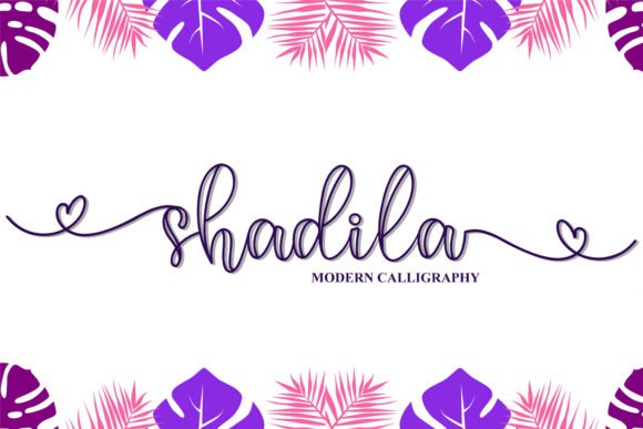 Shadila Font - Featured Image