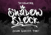 Shadow Block Font - Featured Image