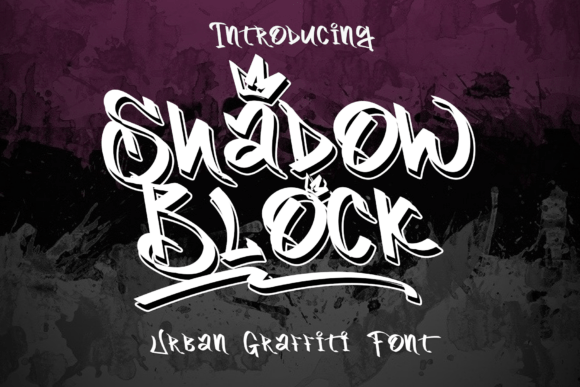 Shadow Block Font - Featured Image