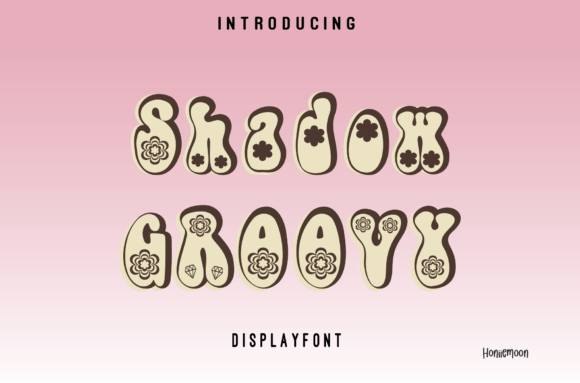 Shadow Groovy Font - Featured Image