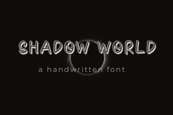 Shadow World Font - Featured Image