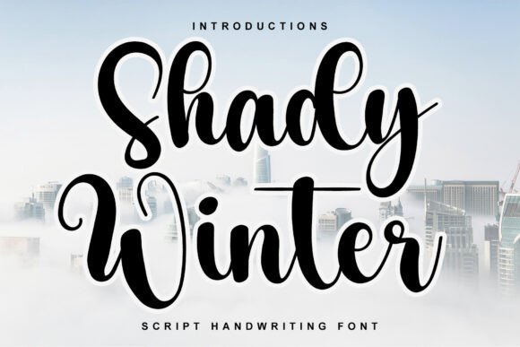 Shady Winter Font - Featured Image