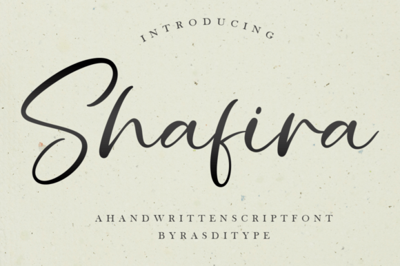 Shafira Font - Featured Image