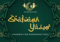 Shafwaein Yasser Font - Featured Image