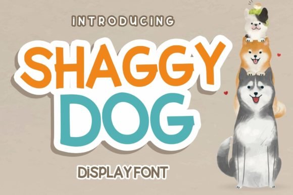 Shaggy Dog Font - Featured Image