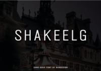 Shakeelg Font - Featured Image
