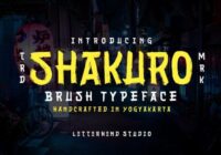 Shakuro Font - Featured Image