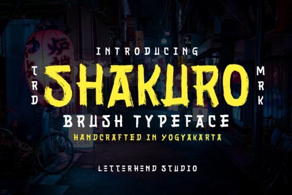 Shakuro Font - Featured Image