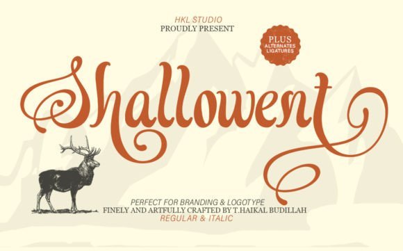 Shallowent Font - Featured Image