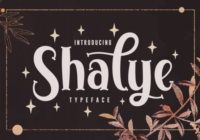 Shalye Font - Featured Image