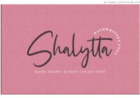 Shalytta Font - Featured Image