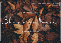 Shamallien Font - Featured Image