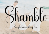 Shamble Font - Featured Image