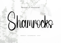 Shamrocks Font - Featured Image