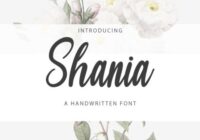 Shania Font - Featured Image