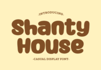 Shanty House Font - Featured Image