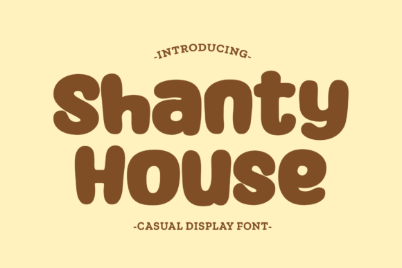 Shanty House Font - Featured Image