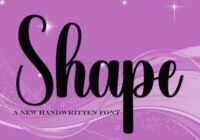 Shape Font - Featured Image